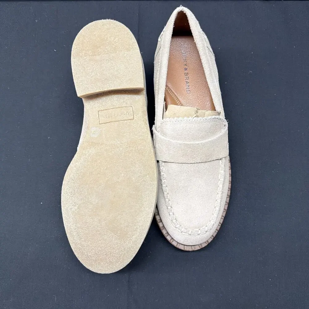 Lucky Brand Suede Loafers New With Box Size 7 SHIPS SAME DAY!